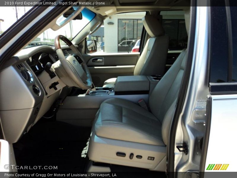Ingot Silver Metallic / Stone 2010 Ford Expedition Limited