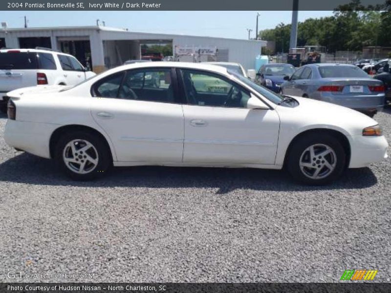 Ivory White / Dark Pewter 2004 Pontiac Bonneville SE