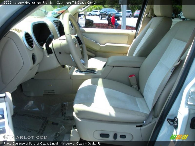  2006 Mountaineer Premier Camel Interior