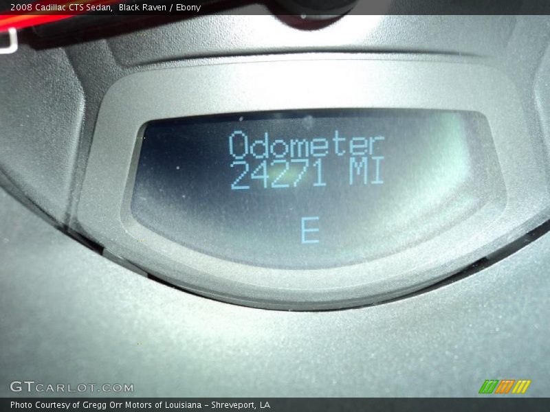 Black Raven / Ebony 2008 Cadillac CTS Sedan