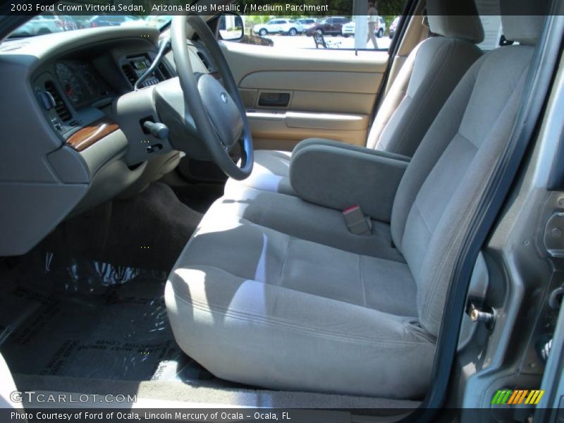 Arizona Beige Metallic / Medium Parchment 2003 Ford Crown Victoria Sedan