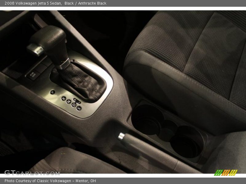 Black / Anthracite Black 2008 Volkswagen Jetta S Sedan