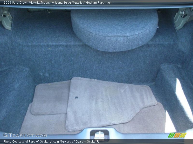 Arizona Beige Metallic / Medium Parchment 2003 Ford Crown Victoria Sedan