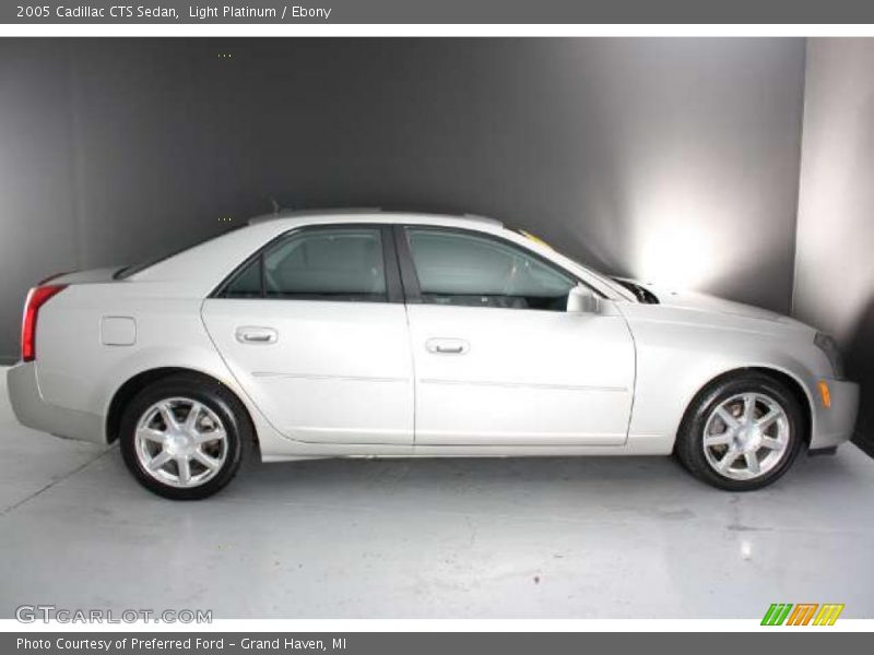 Light Platinum / Ebony 2005 Cadillac CTS Sedan