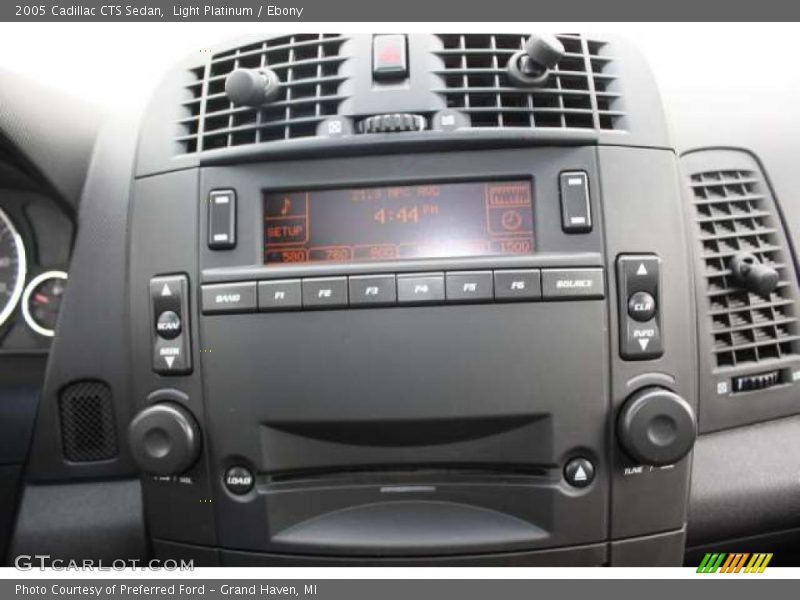 Light Platinum / Ebony 2005 Cadillac CTS Sedan