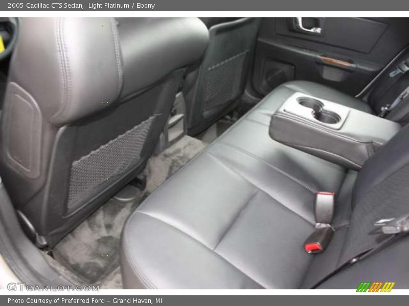 Light Platinum / Ebony 2005 Cadillac CTS Sedan
