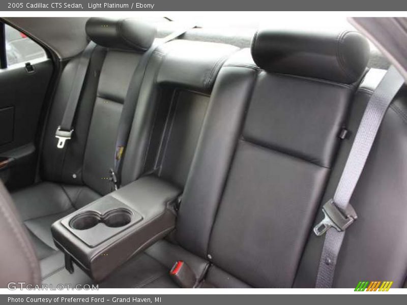 Light Platinum / Ebony 2005 Cadillac CTS Sedan