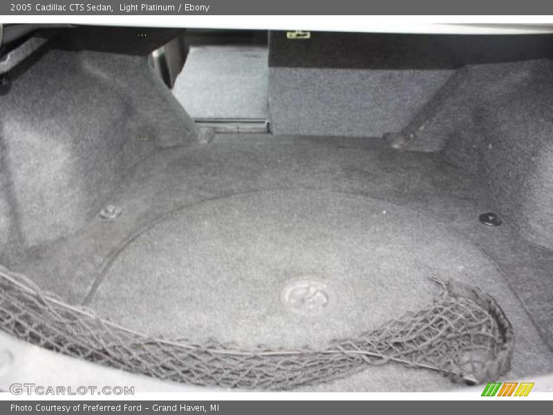 Light Platinum / Ebony 2005 Cadillac CTS Sedan