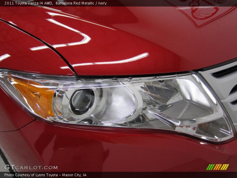 Barcelona Red Metallic / Ivory 2011 Toyota Venza I4 AWD