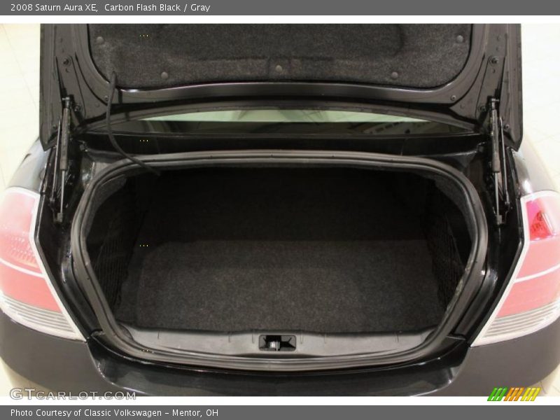 Carbon Flash Black / Gray 2008 Saturn Aura XE