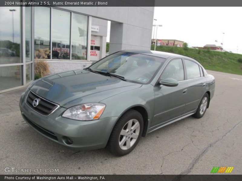 Mystic Emerald Metallic / Blond 2004 Nissan Altima 2.5 S
