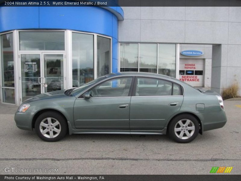 Mystic Emerald Metallic / Blond 2004 Nissan Altima 2.5 S