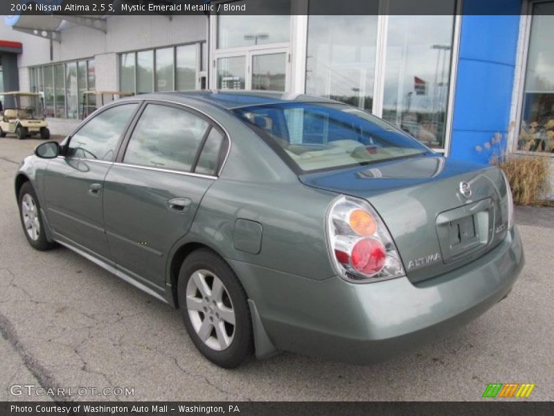 Mystic Emerald Metallic / Blond 2004 Nissan Altima 2.5 S