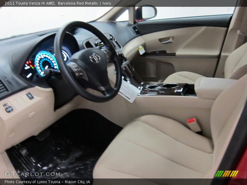  2011 Venza I4 AWD Ivory Interior
