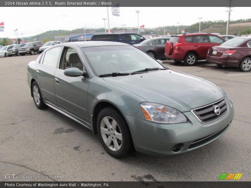 Mystic Emerald Metallic / Blond 2004 Nissan Altima 2.5 S
