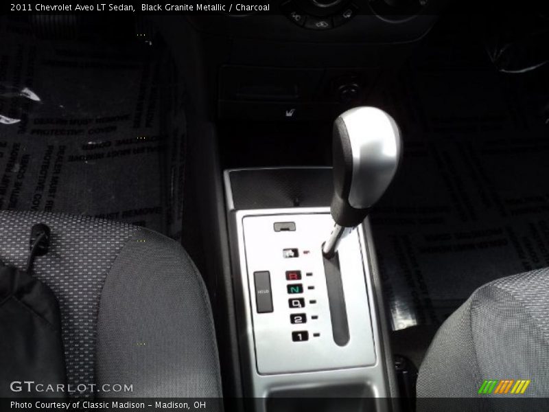 Black Granite Metallic / Charcoal 2011 Chevrolet Aveo LT Sedan