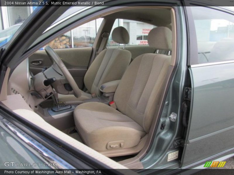 Mystic Emerald Metallic / Blond 2004 Nissan Altima 2.5 S