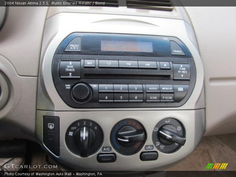 Mystic Emerald Metallic / Blond 2004 Nissan Altima 2.5 S