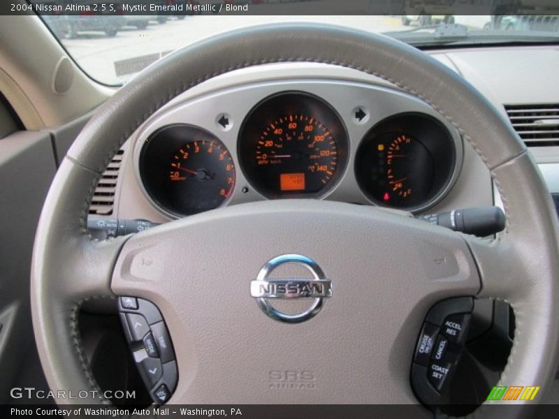 Mystic Emerald Metallic / Blond 2004 Nissan Altima 2.5 S