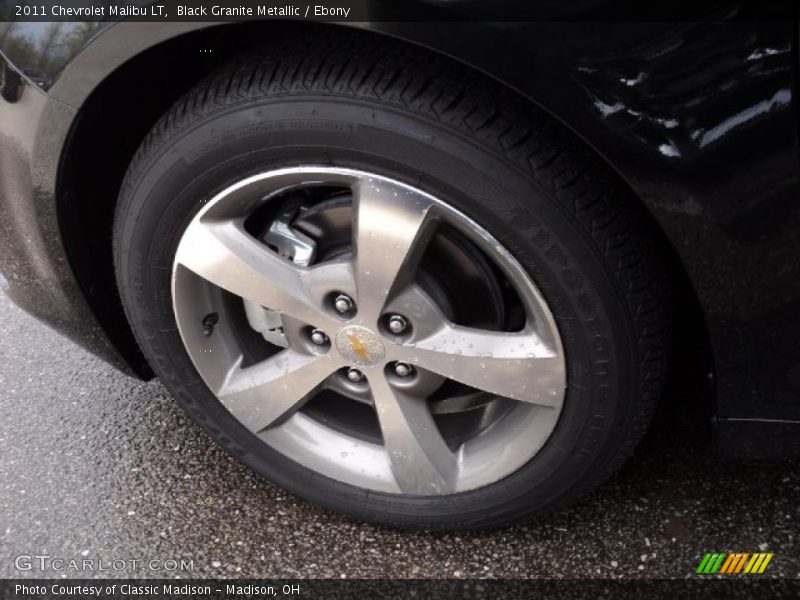 Black Granite Metallic / Ebony 2011 Chevrolet Malibu LT