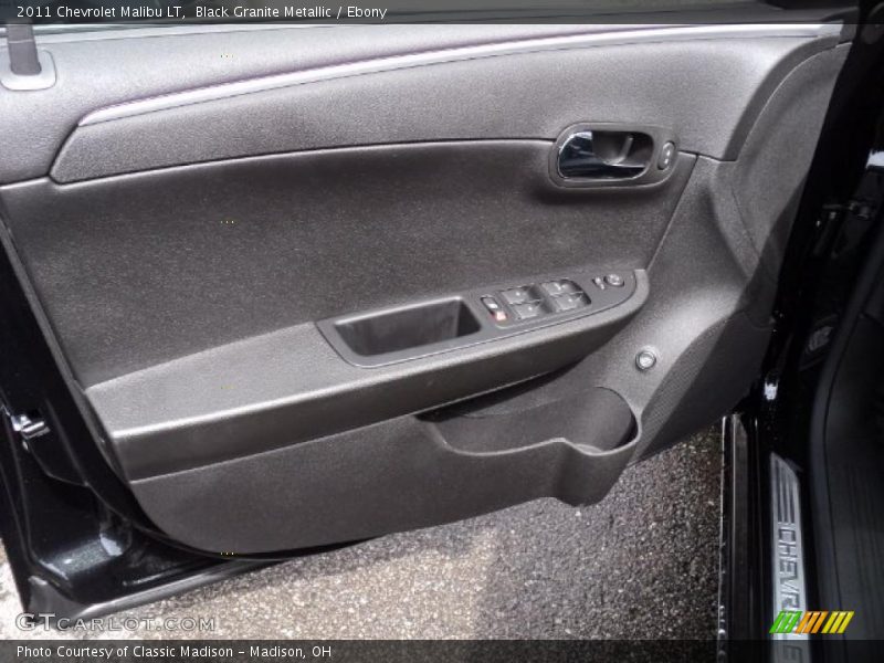 Black Granite Metallic / Ebony 2011 Chevrolet Malibu LT