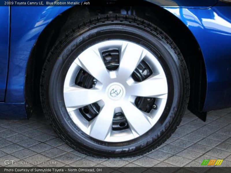 Blue Ribbon Metallic / Ash 2009 Toyota Camry LE