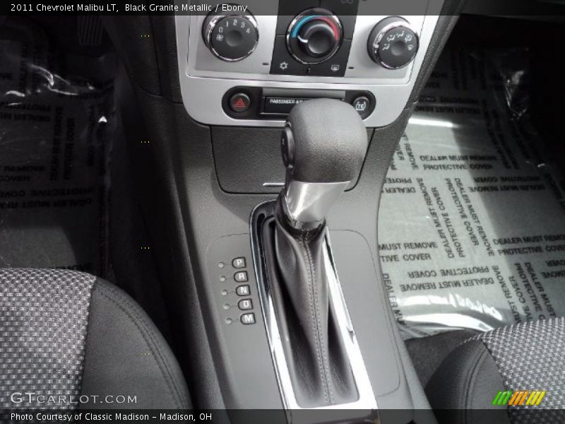 Black Granite Metallic / Ebony 2011 Chevrolet Malibu LT