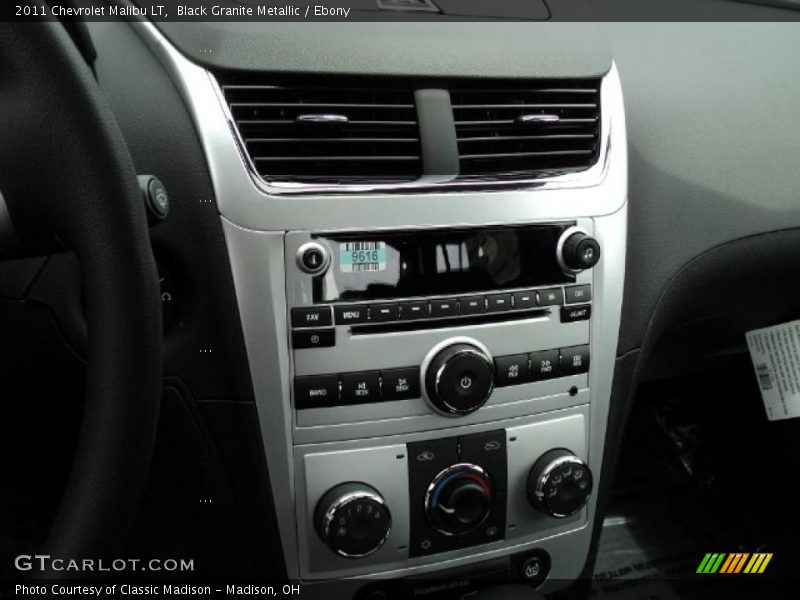 Black Granite Metallic / Ebony 2011 Chevrolet Malibu LT