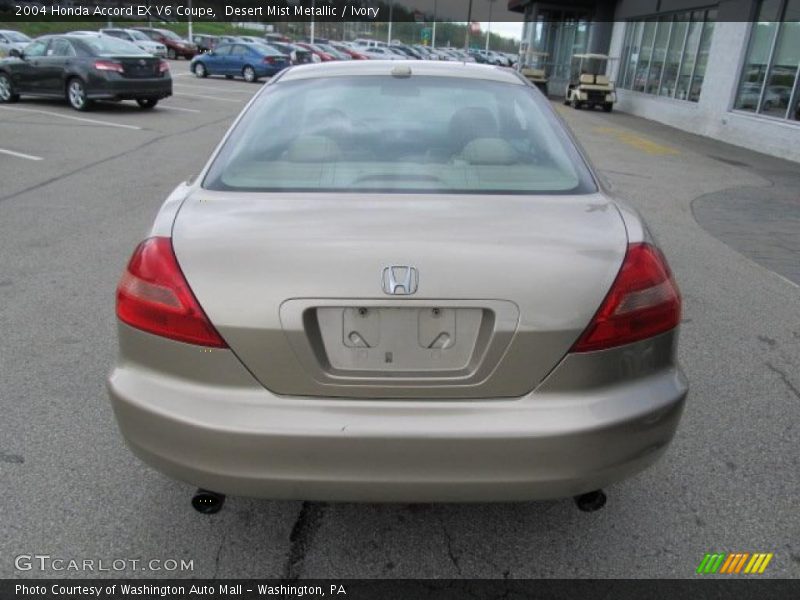Desert Mist Metallic / Ivory 2004 Honda Accord EX V6 Coupe