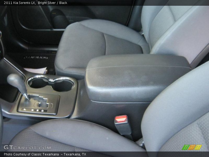 Bright Silver / Black 2011 Kia Sorento LX