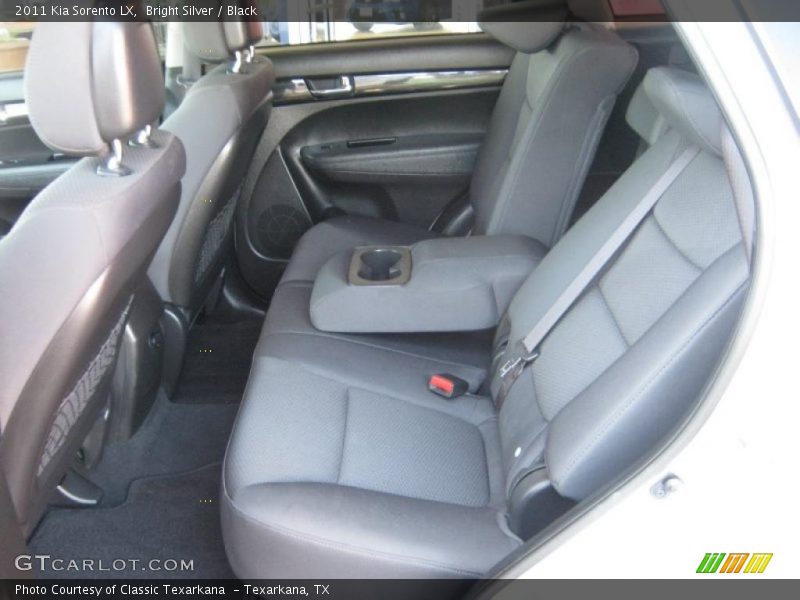 Bright Silver / Black 2011 Kia Sorento LX