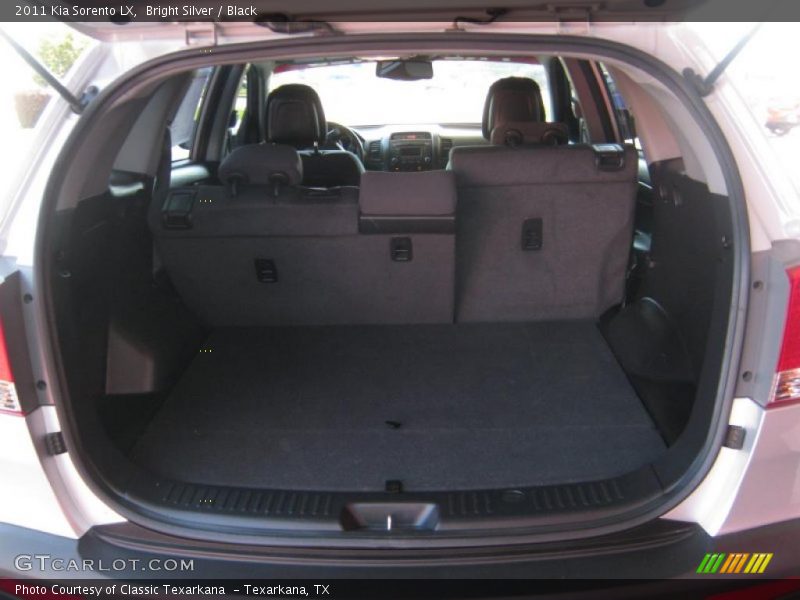 Bright Silver / Black 2011 Kia Sorento LX