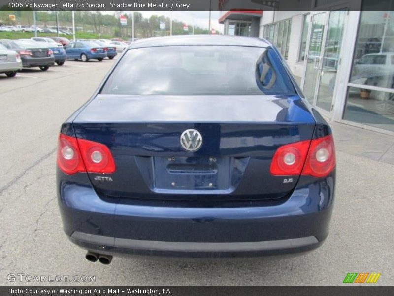 Shadow Blue Metallic / Grey 2006 Volkswagen Jetta 2.5 Sedan
