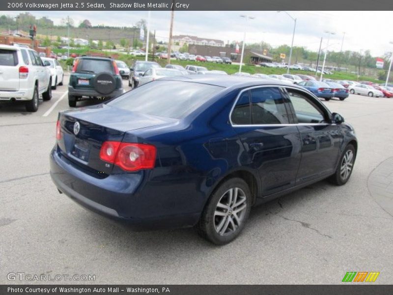 Shadow Blue Metallic / Grey 2006 Volkswagen Jetta 2.5 Sedan