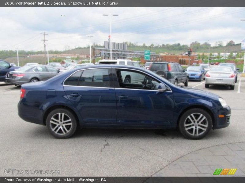 Shadow Blue Metallic / Grey 2006 Volkswagen Jetta 2.5 Sedan