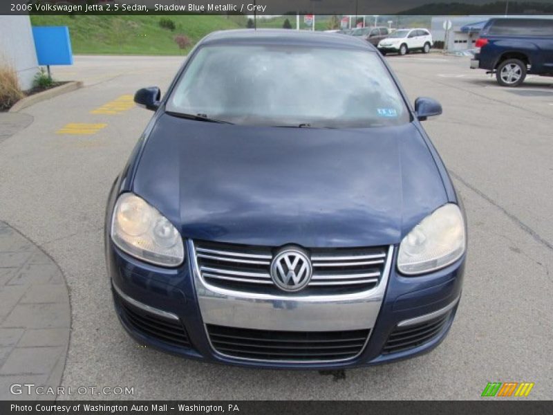 Shadow Blue Metallic / Grey 2006 Volkswagen Jetta 2.5 Sedan