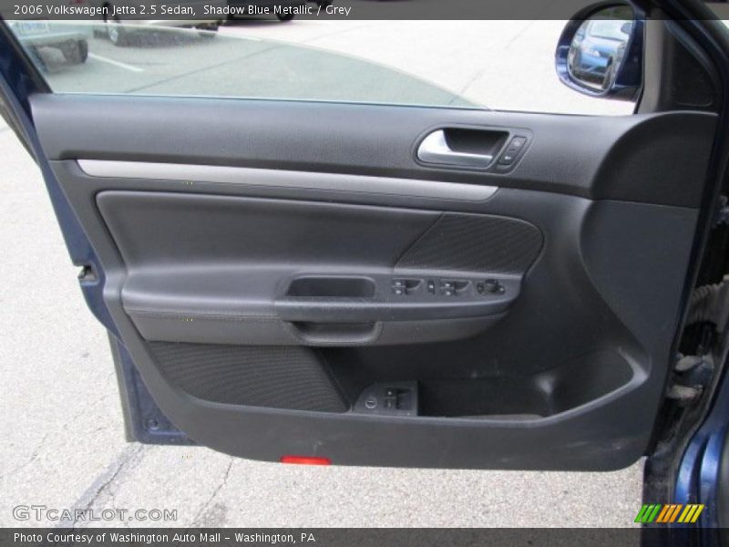 Shadow Blue Metallic / Grey 2006 Volkswagen Jetta 2.5 Sedan