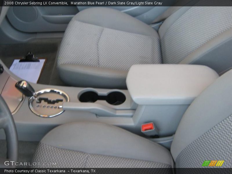 Marathon Blue Pearl / Dark Slate Gray/Light Slate Gray 2008 Chrysler Sebring LX Convertible