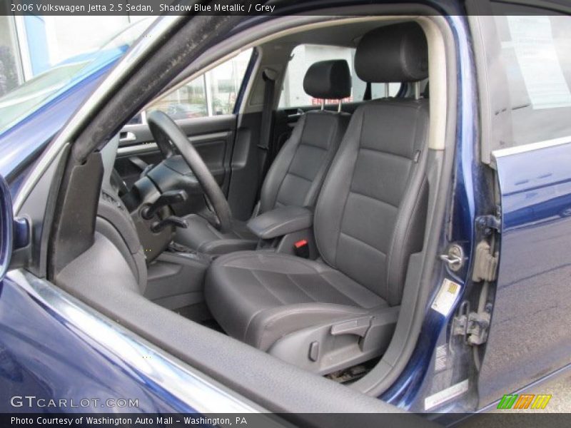 Shadow Blue Metallic / Grey 2006 Volkswagen Jetta 2.5 Sedan