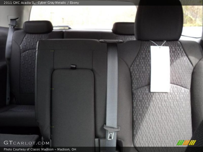 Cyber Gray Metallic / Ebony 2011 GMC Acadia SL