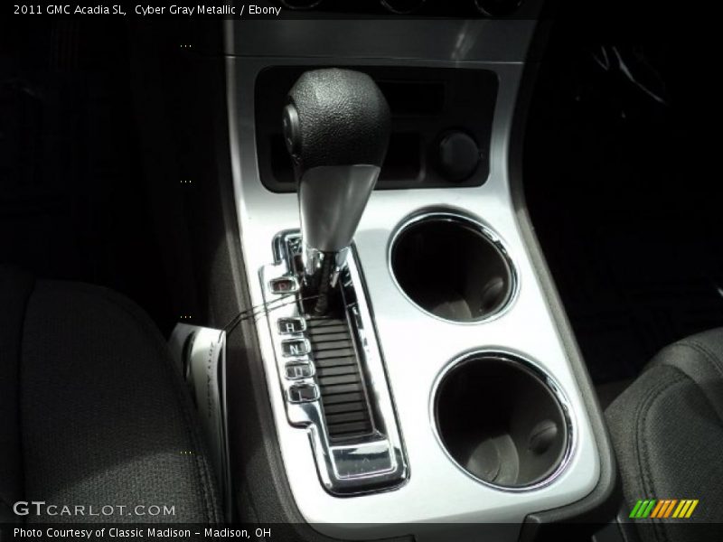 Cyber Gray Metallic / Ebony 2011 GMC Acadia SL