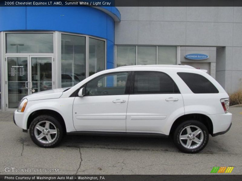 Summit White / Light Gray 2006 Chevrolet Equinox LT AWD