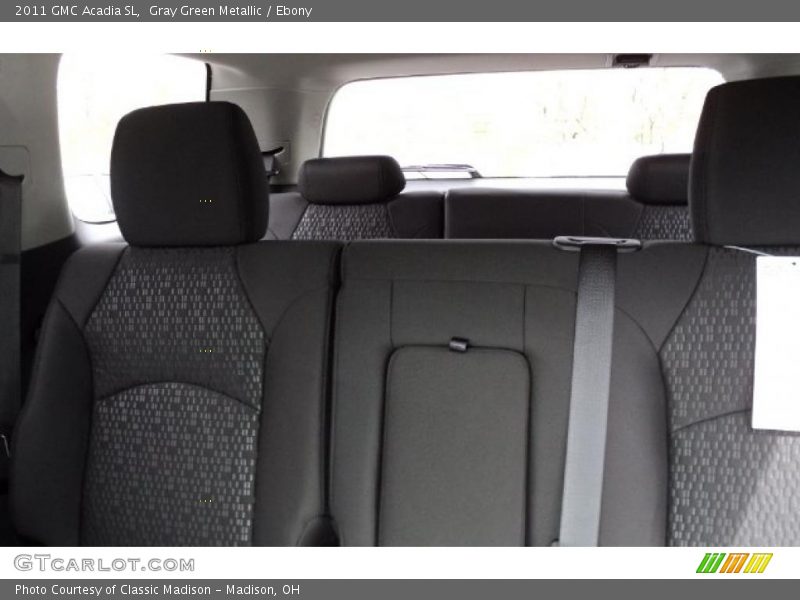 Gray Green Metallic / Ebony 2011 GMC Acadia SL