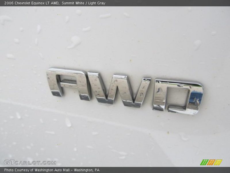 Summit White / Light Gray 2006 Chevrolet Equinox LT AWD