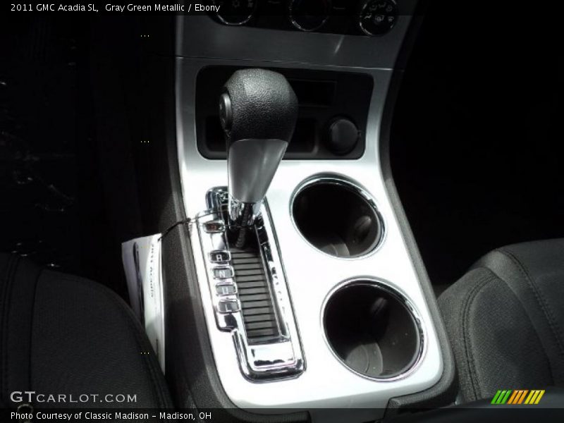 Gray Green Metallic / Ebony 2011 GMC Acadia SL
