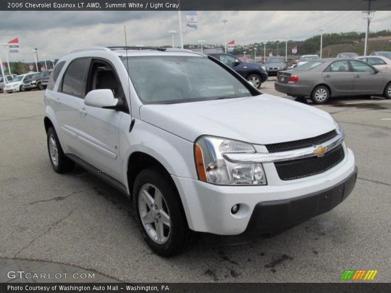 Summit White / Light Gray 2006 Chevrolet Equinox LT AWD