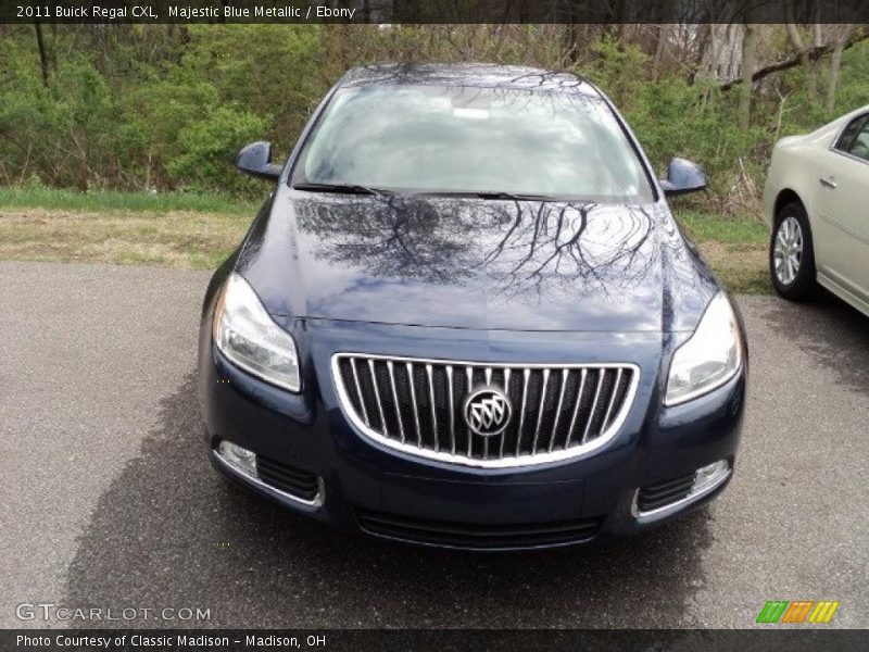 Majestic Blue Metallic / Ebony 2011 Buick Regal CXL