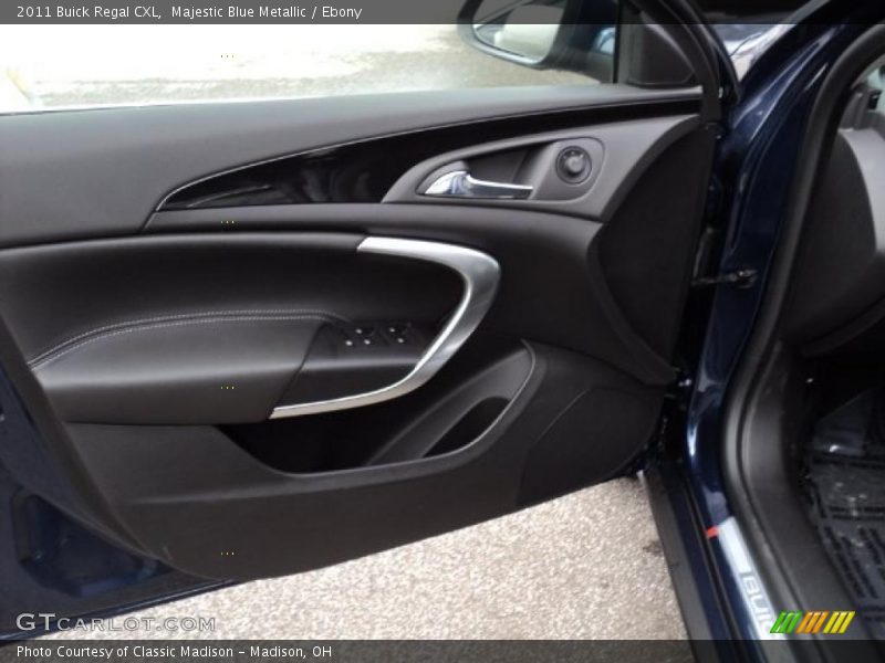 Majestic Blue Metallic / Ebony 2011 Buick Regal CXL