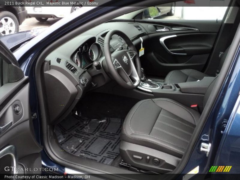 Majestic Blue Metallic / Ebony 2011 Buick Regal CXL