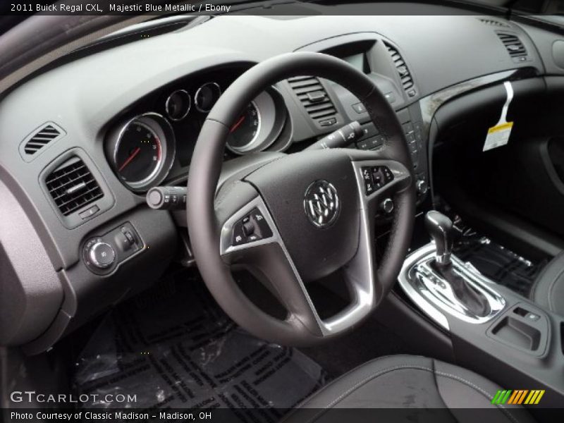 Majestic Blue Metallic / Ebony 2011 Buick Regal CXL